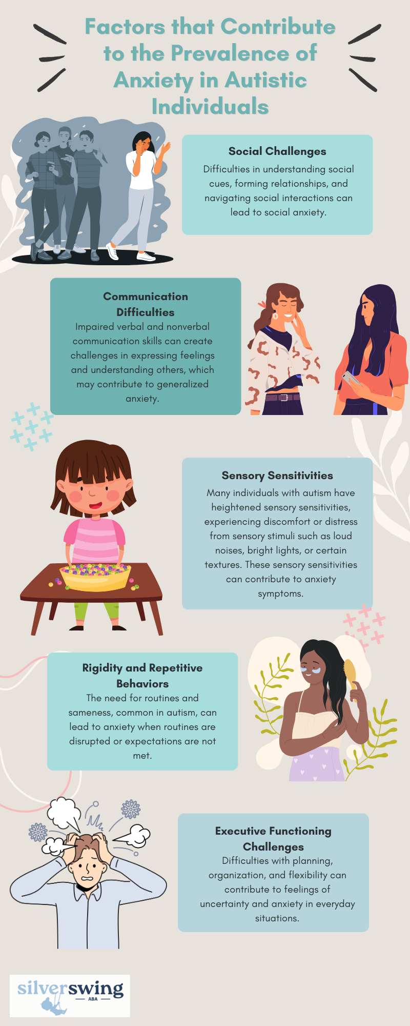 does autism cause anxiety