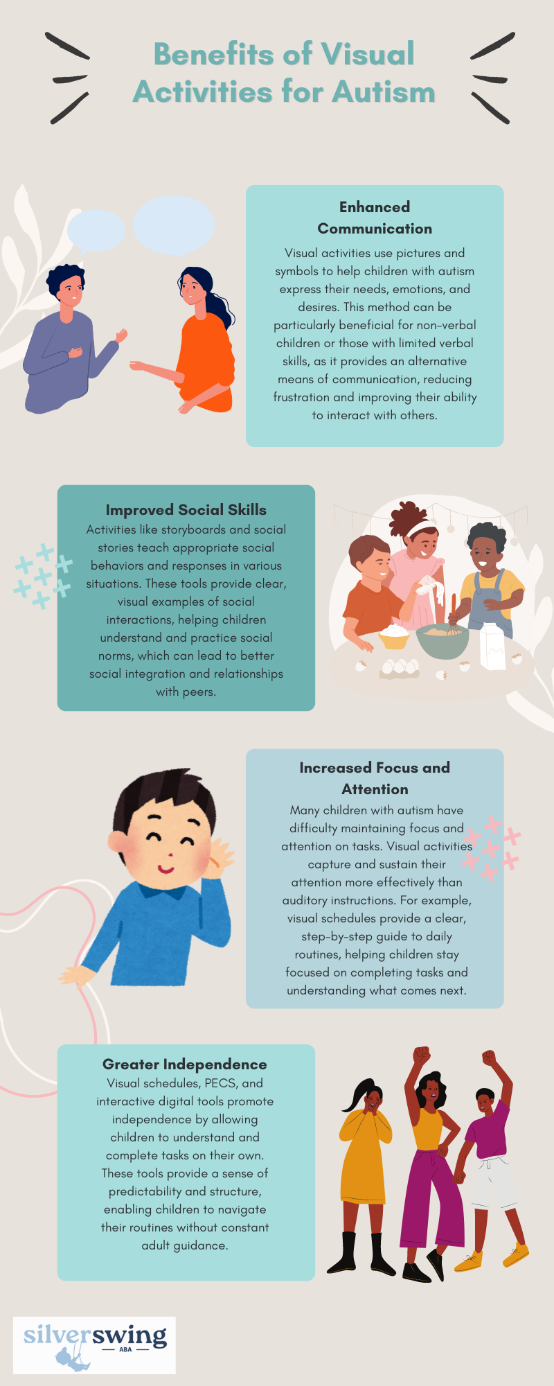 visual activities for autism