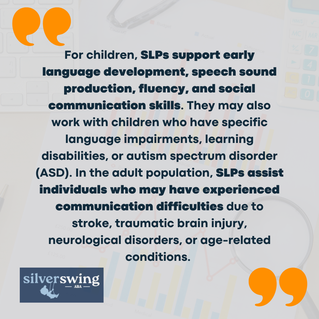 what do speech pathologists do