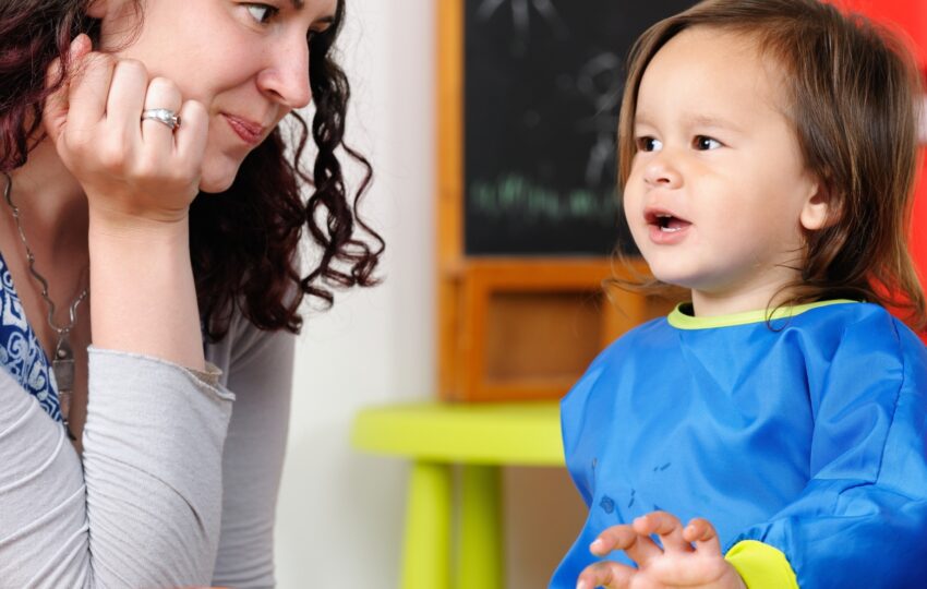 when does an autistic child start talking