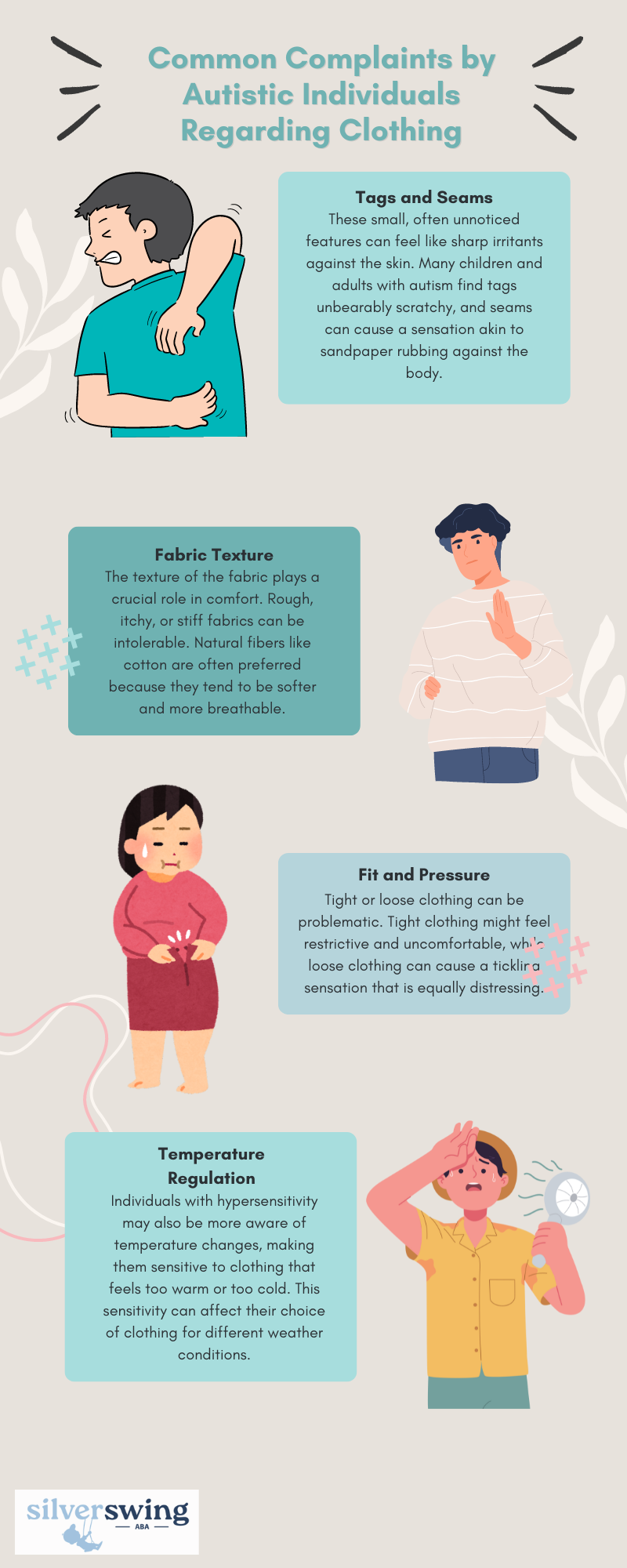 autism and sensory issues with clothing