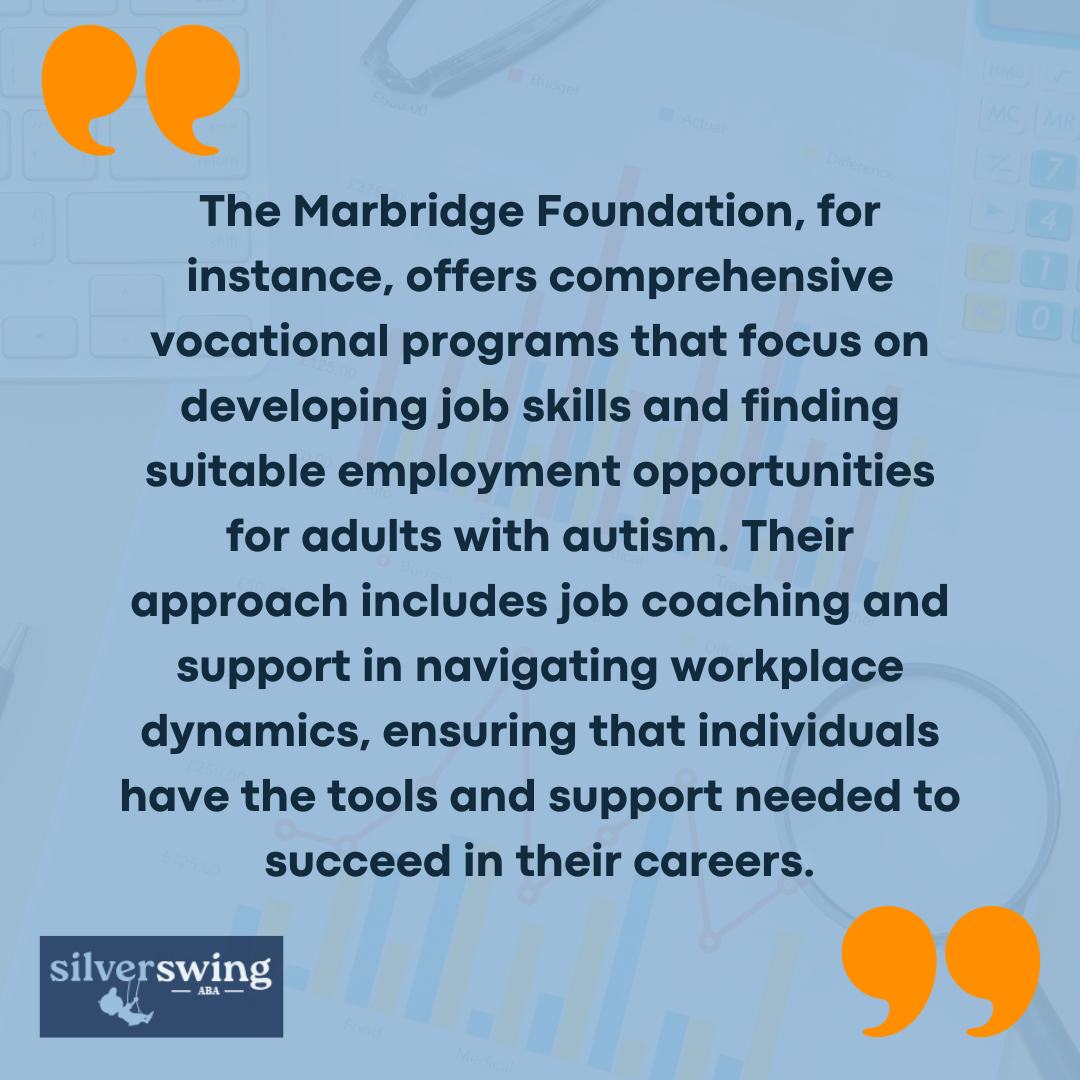 autism programs for adults
