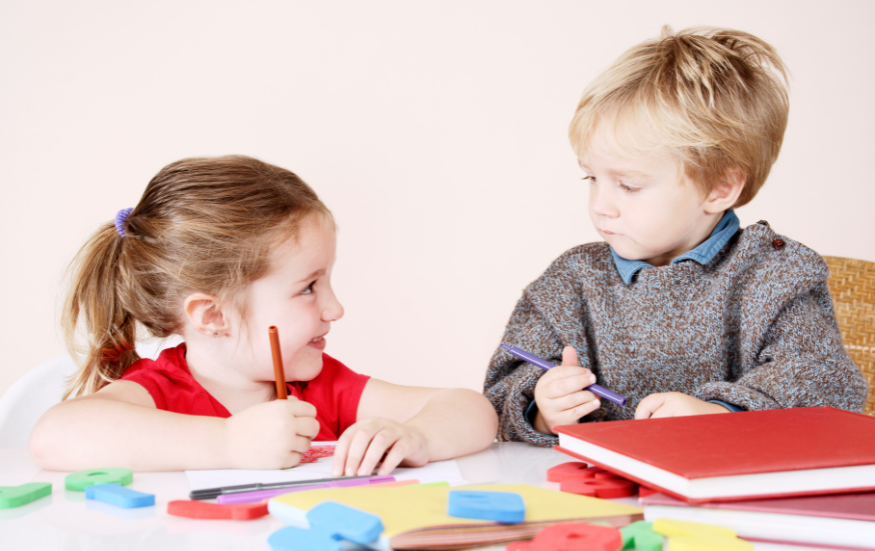 autism vs normal development