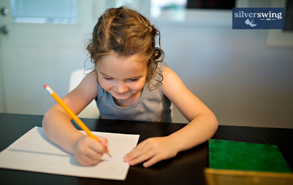 autism writing backwards