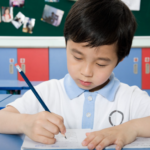 autism writing backwards